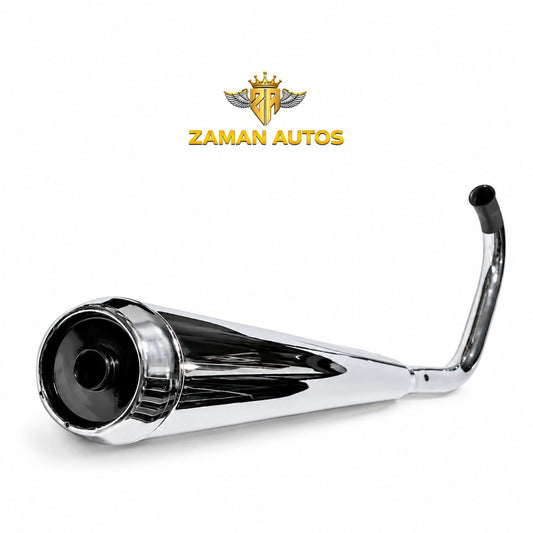WHISLER | Pakistan no 1 Sound Exhaust For Honda CG 125 | Top Quality | Best Sound | Best Chrome Finishing