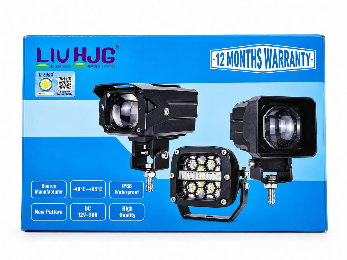 LIUHJG Dual-Color Pro High-Beam Touring Lights