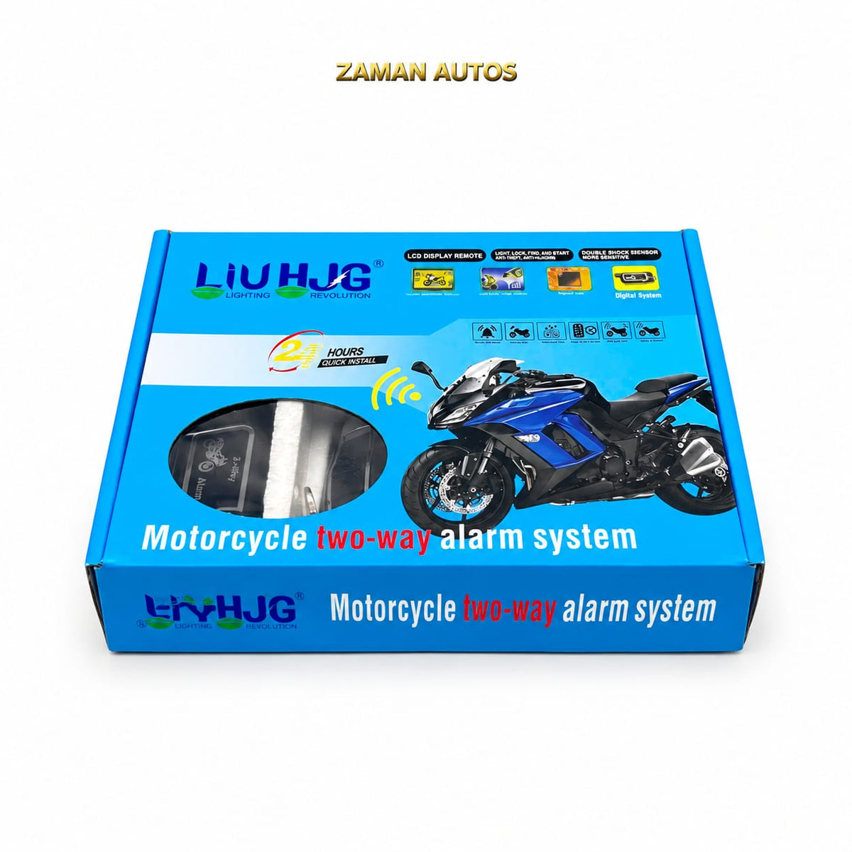 Motorcycle Two Way Alarm System