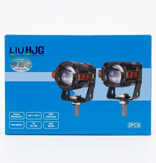 LIUHJG Dual-Color Pro High-Beam Touring Lights