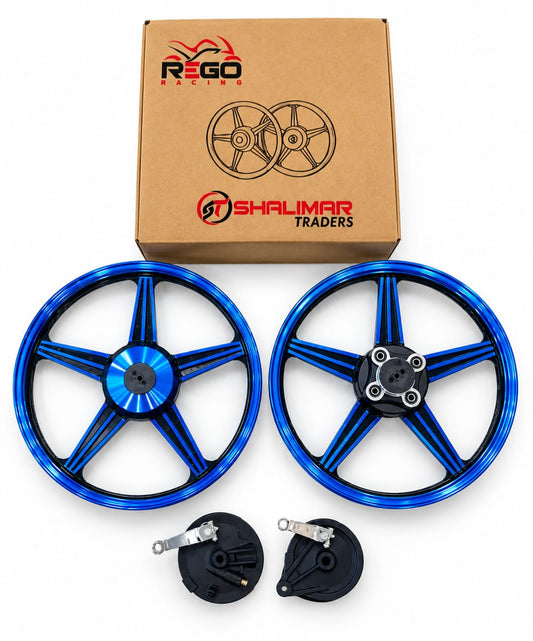 REGO CG 125 Blue Alloy Rims